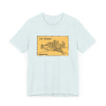 The 'Burgh Cartoon Pittsburgh Skyline - Short Sleeve Shirt T-Shirt Printify Heather Ice Blue S