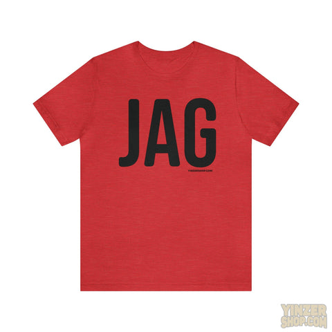 Pittsburgh Jag T-Shirt - Short Sleeve Tee T-Shirt Printify Heather Red S 