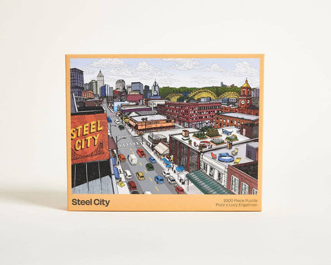 Steel City - 1,000 Piece Jigsaw Puzzle Puzzle Puzz