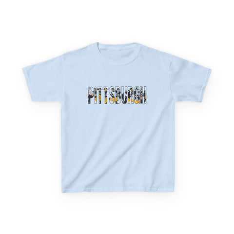 Pittsburgh Football Players - Kids Graphic T-Shirt
