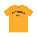 Pittsburgh Hockey - Collegiate Style - Short Sleeve Tee T-Shirt Printify Gold S 