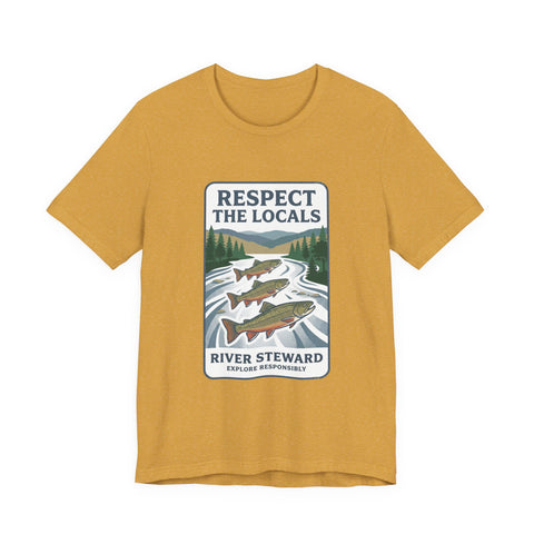 Respect the Locals River Steward Tee | Protect Our National Parks, Vintage Outdoor
