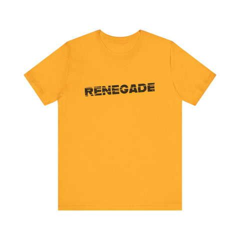 Pittsburgh Steelers Renegade Unisex Jersey Short Sleeve Tee T-Shirt Printify Gold XS 