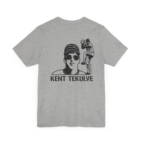 Kent Tekulve Legend T-Shirt - GRAPHIC ON BACK - Unisex bella+canvas 3001 Short Sleeve Tee T-Shirt Printify   