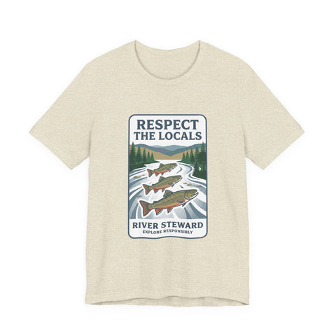 Respect the Locals River Steward Tee | Protect Our National Parks, Vintage Outdoor