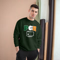 PGH Series Irish Flag - St. Patty's Day - Champion Crewneck Sweatshirt Sweatshirt Printify   