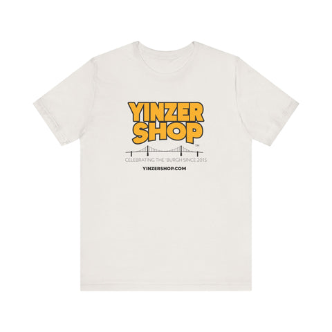 YinzerShop Serving Since 2015 - Bella+Canvas 3001 Lightweight Unisex Jersey Short Sleeve Tee T-Shirt Printify Vintage White XS