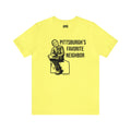 Pittsburgh's Favorite Neighbor - Short Sleeve Tee T-Shirt Printify Yellow S 