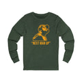 Next Man Up - Tomlin Quote - Long Sleeve Tee Long-sleeve Printify S Heather Forest