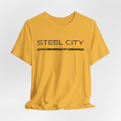 Vintage Steel City - Unisex Jersey Short Sleeve Tee