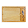 Pittsburgh Panthers Football Field - Icon Glass Top Cutting Board & Knife Set Cutting Board Picnic Time Family of Brands   