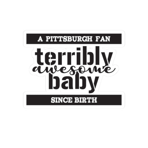 Terribly Awesome Baby -  Kiss-Cut Stickers