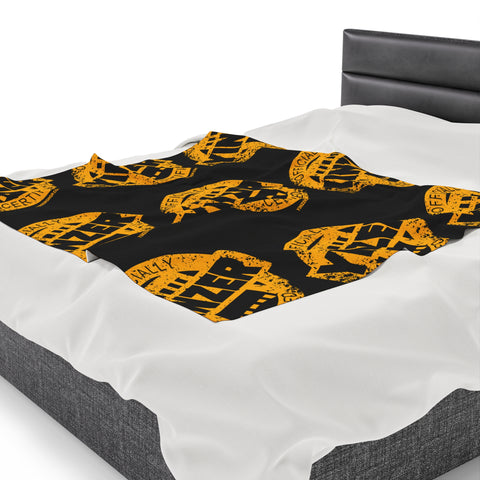 Certified Yinzer Velveteen Plush Blanket All Over Prints Printify