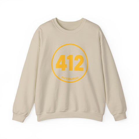 412 Stamp - Heavy Blend™ Crewneck Sweatshirt