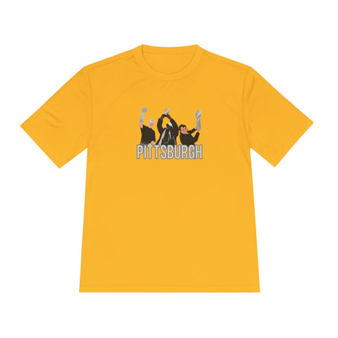 Pittsburgh Champion Coaches - Sport-Tek Unisex Moisture Wicking Tee