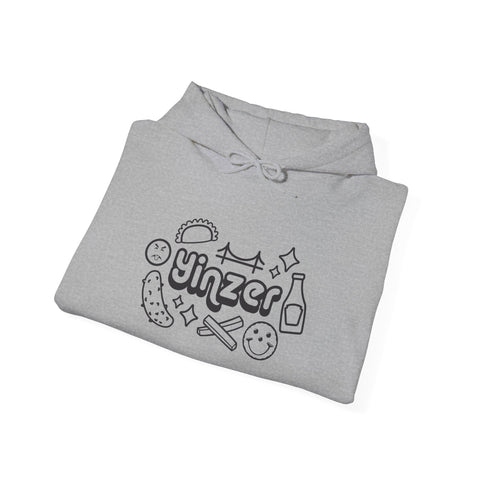 Yinzer Icon Doodles Unisex Heavy Blend™ Hooded Sweatshirt