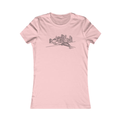 Pittsburgh Skyline - Women's Favorite Tee