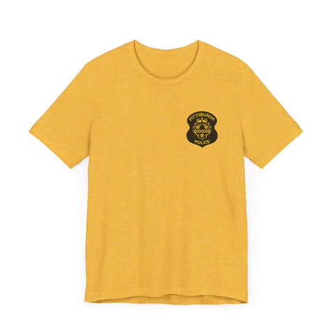 Pittsburgh Police Department Badge T-Shirt T-Shirt Printify