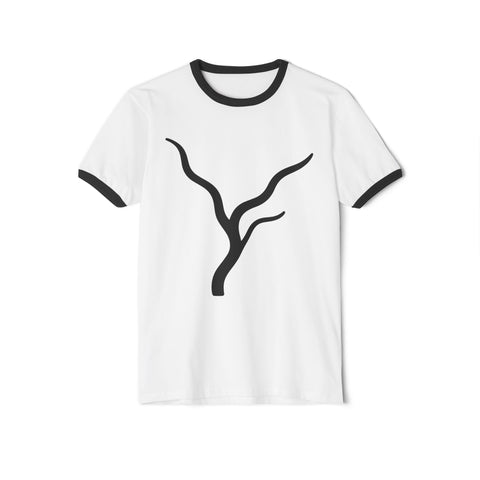 The Rivers of Pittsburgh - Unisex Cotton Ringer T-Shirt