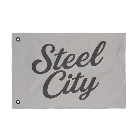Steel City - Double Sided Flag