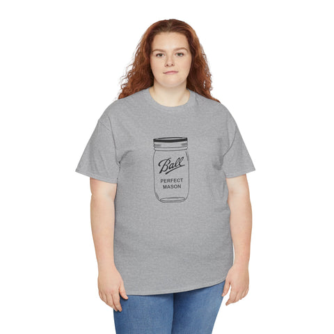 Mason Jar - Unisex Heavy Cotton Tee