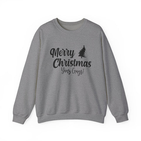 Merry Christmas Yinz! - Heavy Blend™ Crewneck Sweatshirt