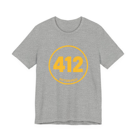 412 Stamp - Unisex Jersey Short Sleeve Tee