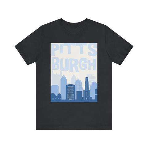 Pittsburgh Blues - Unisex Jersey Short Sleeve Tee