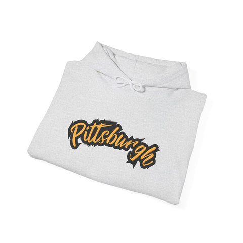 Pittsburgh Grunge - Unisex Heavy Blend™ Hooded Sweatshirt