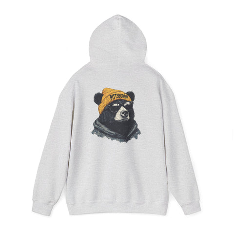 Pittsburgh Bear - Unisex Heavy Blend™ Hooded Sweatshirt