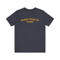 Marshall-Shadeland - The Burgh Neighborhood Series - Unisex Jersey Short Sleeve Tee T-Shirt Printify Heather Midnight Navy XS 