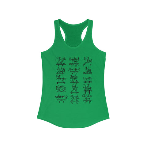 Pittsburgh Bridges Doodle - Women's Tang Top