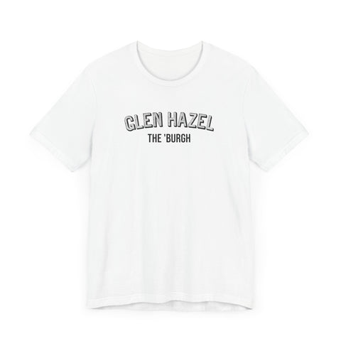 Glen Hazel  - The Burgh Neighborhood Series - Unisex Jersey Short Sleeve Tee T-Shirt Printify   