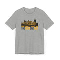 Four One Two Skyline - 412 Series - Pittsburgh T-Shirt - Unisex bella+canvas 3001 Short Sleeve Tee T-Shirt Printify   