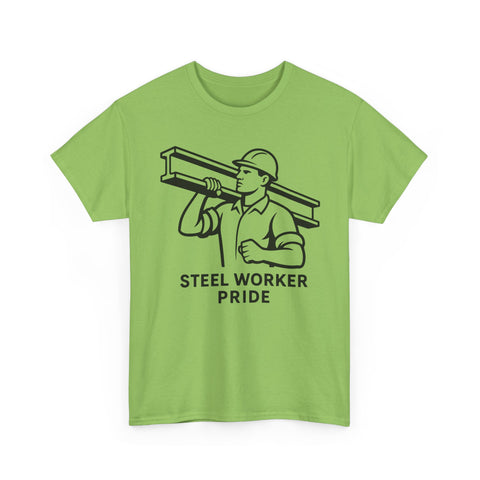 Pittsburgh Steel Worker Pride - Unisex Heavy Cotton Tee