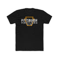 Pittsburgh Established 1758 T-Shirt T-Shirt Printify Solid Black S 