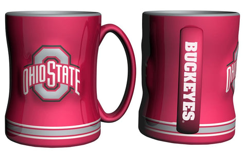 Ohio State Buckeyes Logo Relief Coffee Mug