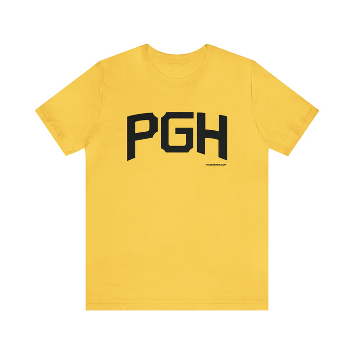 City Connect Pgh T-Shirt - Short Sleeve Tee T-Shirt Printify Yellow S 