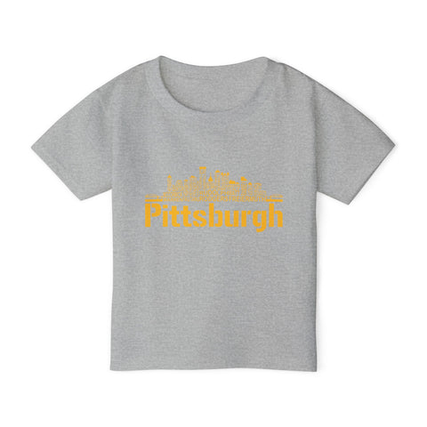 Pittsburgh Football Team Names - Toddler T-Shirt