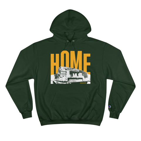 PPG Paints Arena - Home Series -  Champion Hoodie Hoodie Printify Dark Green S 