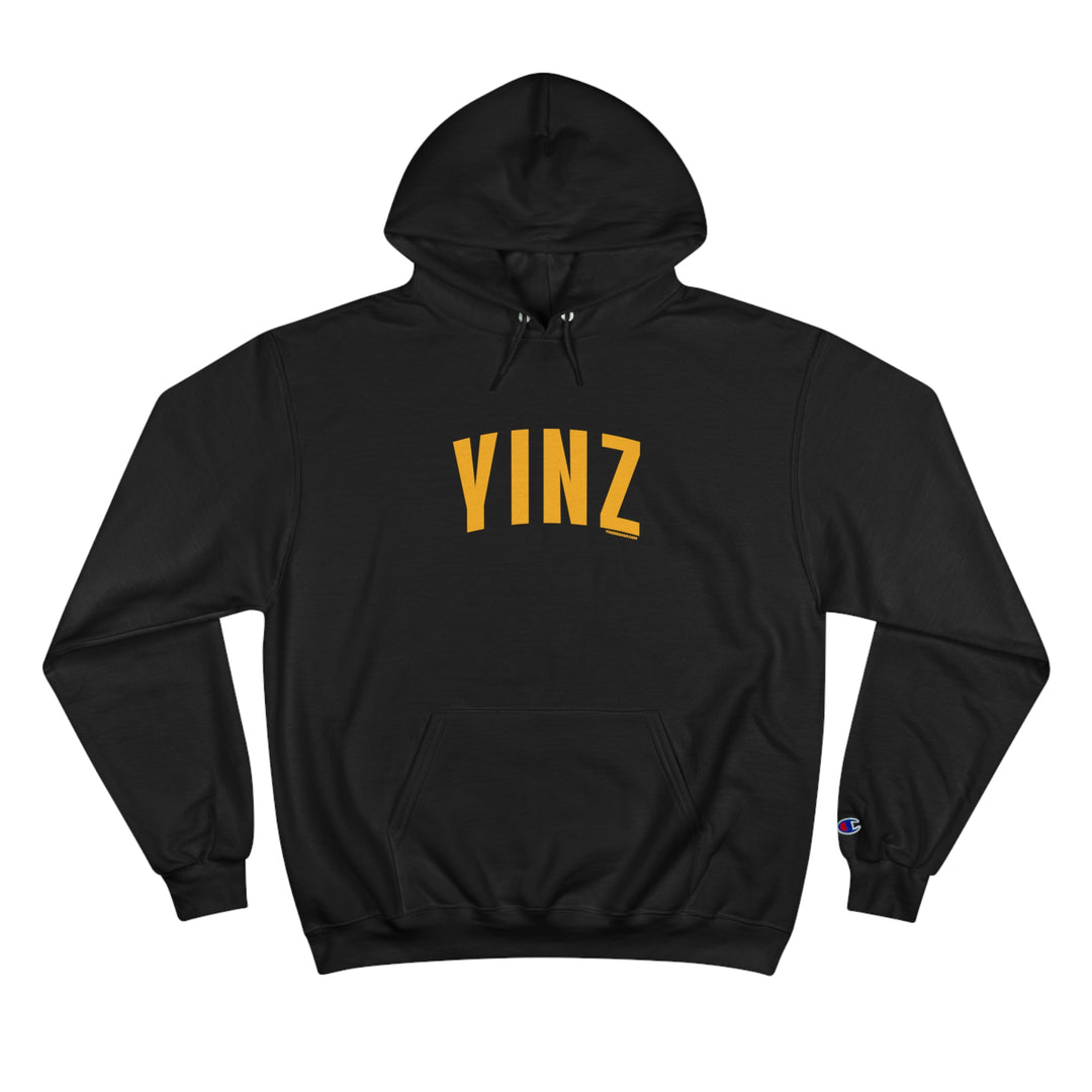 Yinz - Champion Hoodie Hoodie Printify Black S 