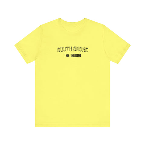 South Shore - The Burgh Neighborhood Series - Unisex Jersey Short Sleeve Tee T-Shirt Printify Yellow S 