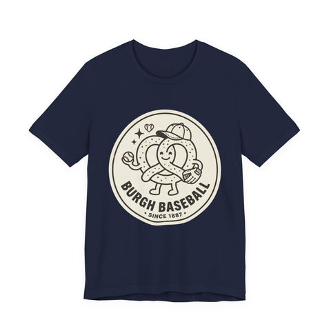 Burgh Baseball Pretzel Logo Tee | Pittsburgh Baseball Pride