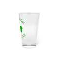 Pittsburgh Shamrocks Pint Glass  Vintage Ice Hockey   