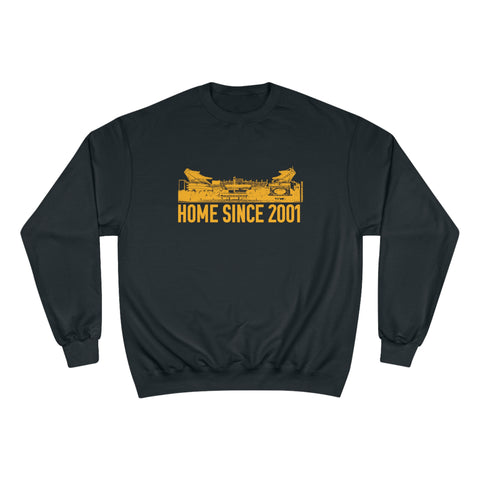 Heinz Field, Home Since 2001 - Champion Crewneck Sweatshirt Sweatshirt Printify Black S 