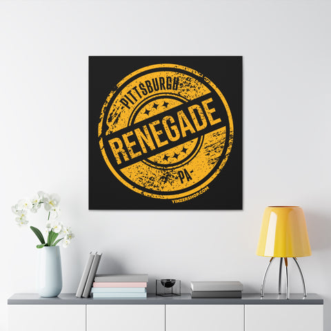 Stamp Series - Renegade - Canvas Gallery Wrap Wall Art Canvas Printify