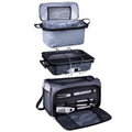 West Virginia Mountaineers - Buccaneer Portable Charcoal Grill & Cooler Tote  Picnic Time Family of Brands   