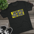 412 Map - Tri-Blend Crew Tee T-Shirt Printify S Tri-Blend Vintage Black 