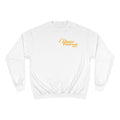 Yinzer Yacht Club - PRINT ON  BACK - Champion Sweatshirt Sweatshirt Printify White S 