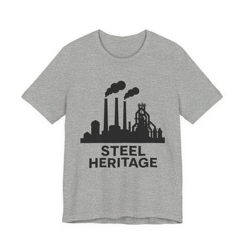 Steel Heritage - Unisex Jersey Short Sleeve Tee